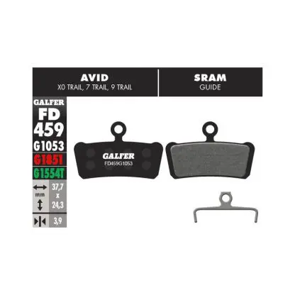 Pastillas Galfer Avid X0 Trail, 7 Trail, 9 Trail