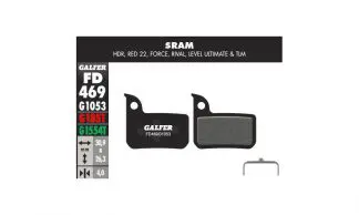 Galfer Pastillas Avid TLM, Ultimate, Red22, Force, Rival
