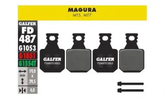 Pastillas Galfer Magura MT5 y MT7