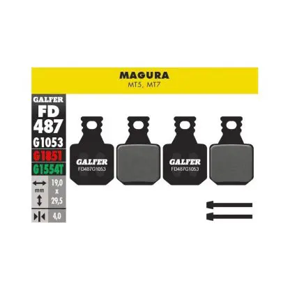 Pastillas Galfer Magura MT5 y MT7