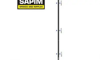 Rayo Sapim Leader negro straight-pull