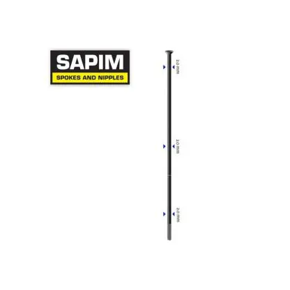 Rayo Sapim Leader negro straight-pull