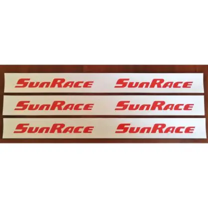 Sunrace Sticker doble vitrina 6x60cm