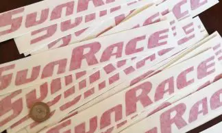 Sunrace Sticker troquelado transfer 24cm