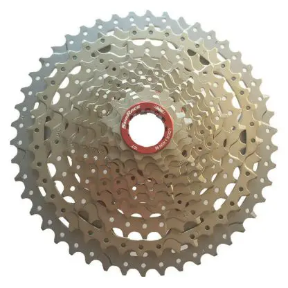 PIÑÓN SUNRACE MX9X 11V 10-46T (XD) PLATEADO