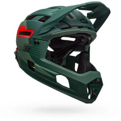 Casco Bell Super Air Mips-Flex Verde/Rojo