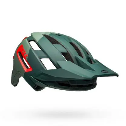Casco Bell Super Air Mips-Flex Verde/Rojo - Imagen 4