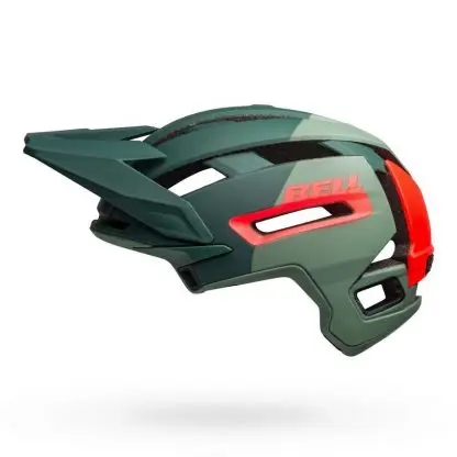 Casco Bell Super Air Mips-Flex Verde/Rojo - Imagen 2