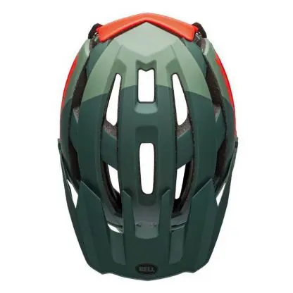 Casco Bell Super Air Mips-Flex Verde/Rojo - Imagen 5