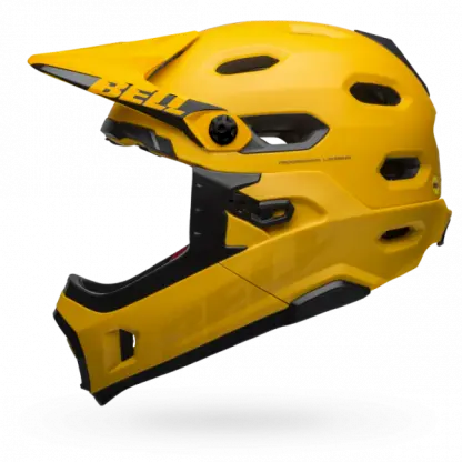 Casco Bell Super Dh Mips Amarillo - Imagen 2