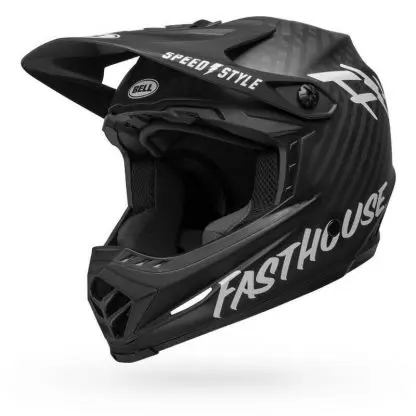 Casco Bell Full-9 FASTHOUSE MATTE BLACK/WHITE - Imagen 6