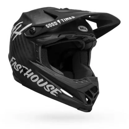 Casco Bell Full-9 FASTHOUSE MATTE BLACK/WHITE