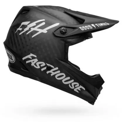Casco Bell Full-9 FASTHOUSE MATTE BLACK/WHITE - Imagen 2