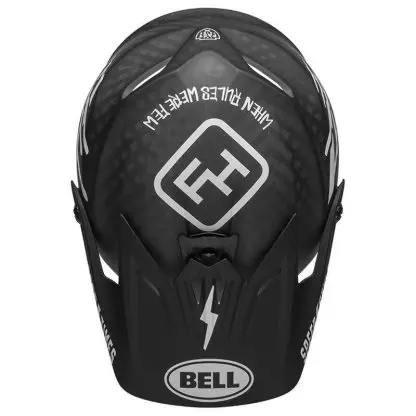 Casco Bell Full-9 FASTHOUSE MATTE BLACK/WHITE - Imagen 5