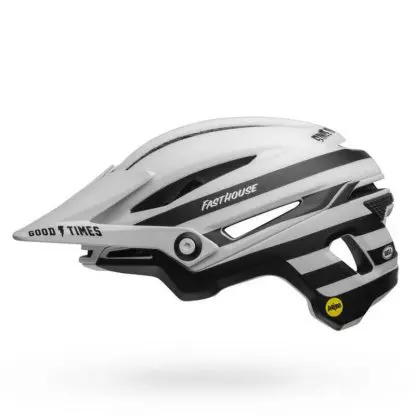 Casco Bell Sixer Mips Mat Wht/Blk Fasthouse - Imagen 2