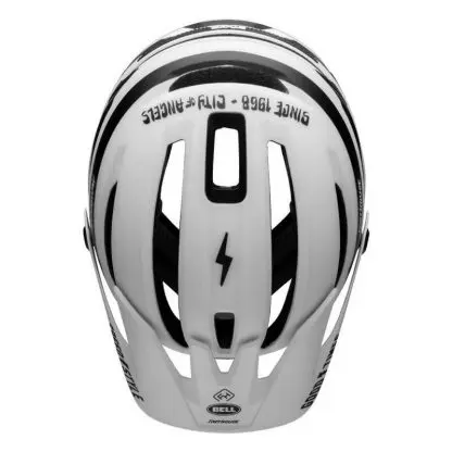 Casco Bell Sixer Mips Mat Wht/Blk Fasthouse - Imagen 5