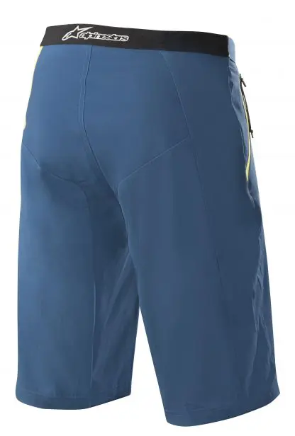 Short Alpinestars Mesa Poseidon Blue Acid Yellow - Imagen 2