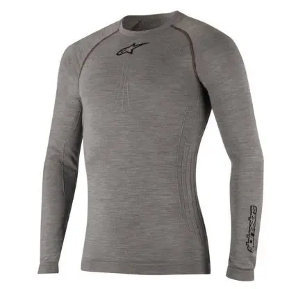Primera capa Alpinestars Tech Top Ls Winter - Melange Gray Black