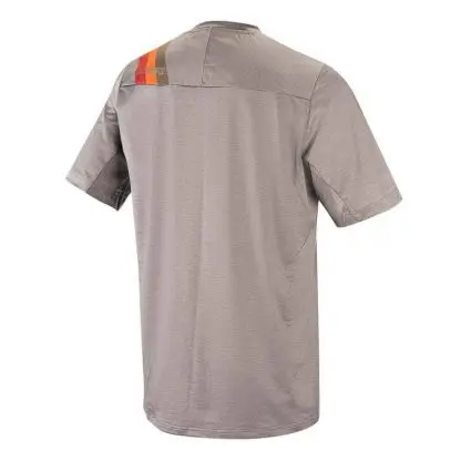 Jersey Alpinestars 4.0 Ss Jersey Melange Gray Red Ochre - Imagen 2