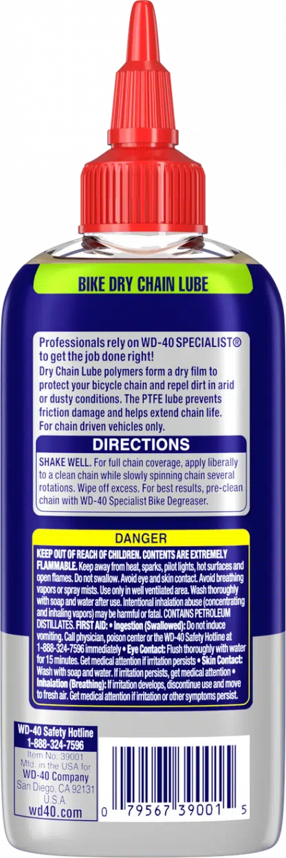 Lubricante cadena WD40 Dry-Seco - Imagen 2